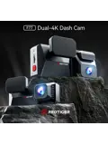 F77 V2 4K Touch Wifi GPS 2CH 256gb dashcam