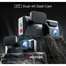 Redtiger F77 V1 4K Touch Wifi GPS 2CH 128gb