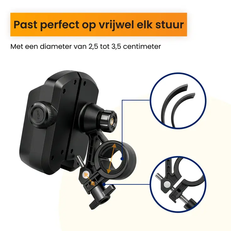 Telefoonhouder Fiets en Scooter
