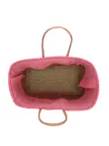 Bozaka- Rieten Mand - Strandtas - aansnoerkoord