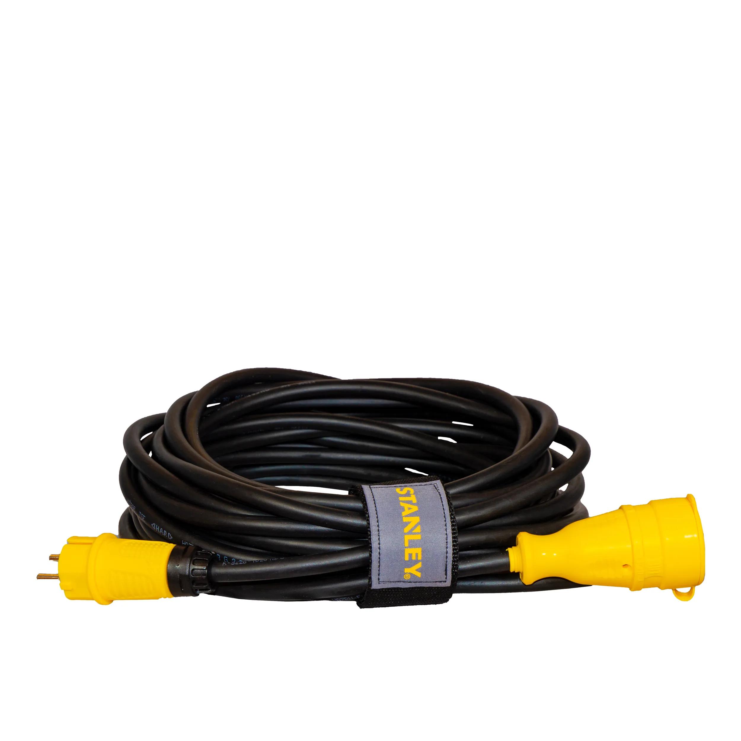 Stanley  H07RNF Verlengsnoer 20m  Zwart