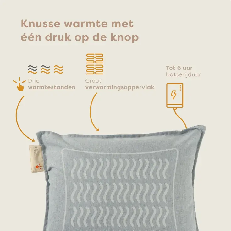Pleafs Warmtekussen 45x60cm Outdoor