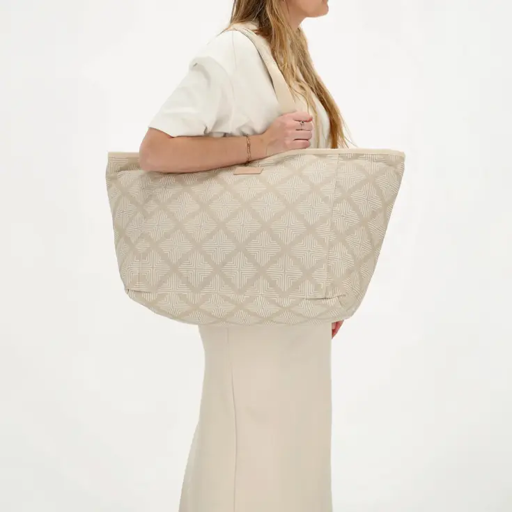 Richelle - Strandtas - Shopper - Ritssluiting