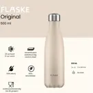 FLASKE 500 ml RVS Drinkfles