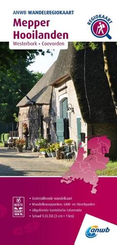 ANWB Wandelkaart Meppeler Hooilanden