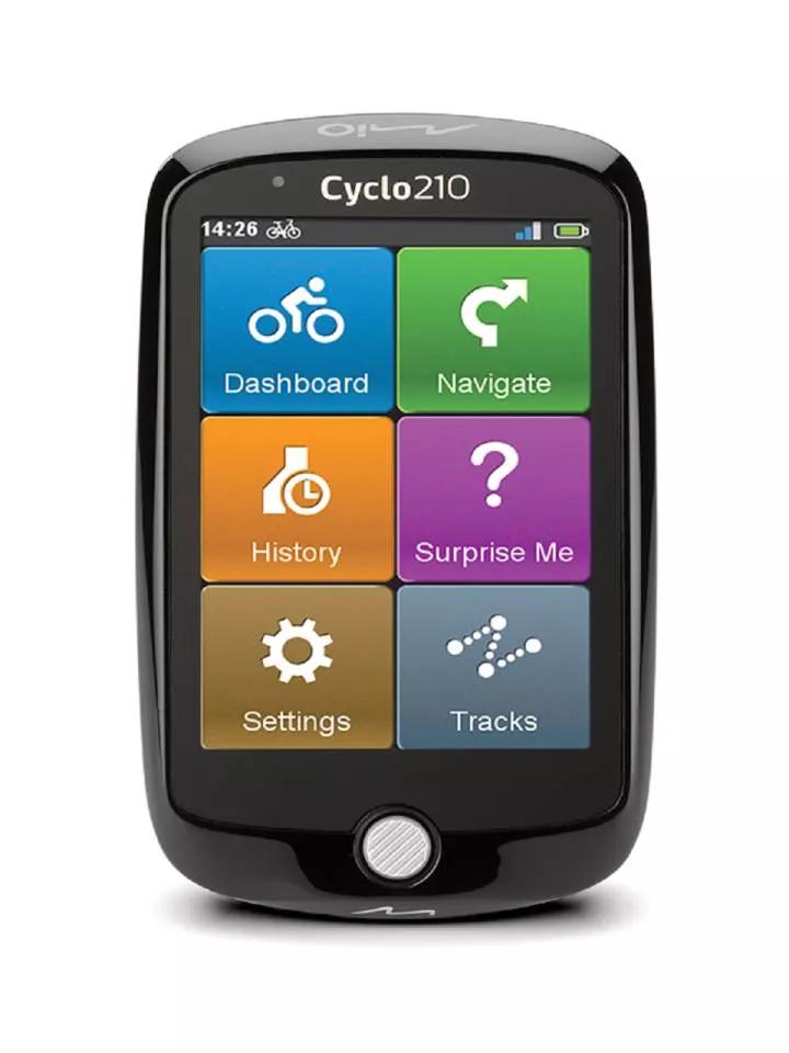 MIO Cyclo 210 – Fietsnavigatie -