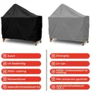 Barbecue tafelhoes 152x80x80x140 cm