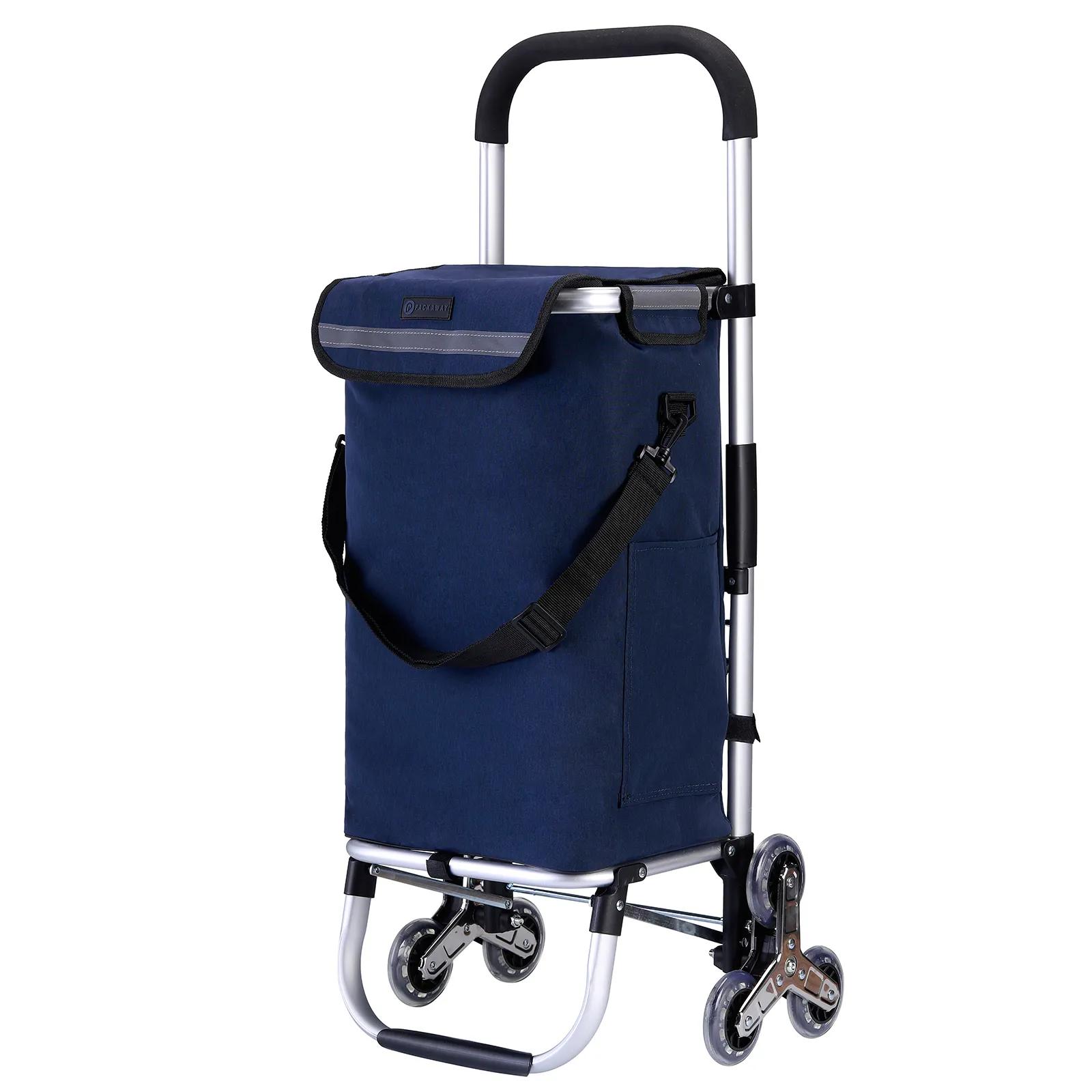 Packaway  trolley  trapwielen  40L  Blauw main product image