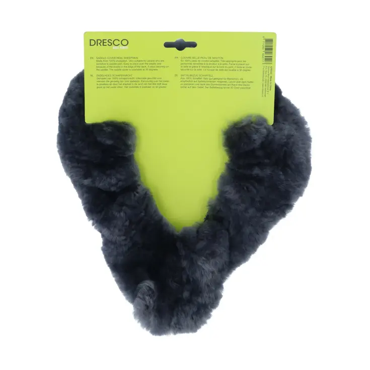 Unisex zadeldek 100% schapenvacht, wasbaar 30°C