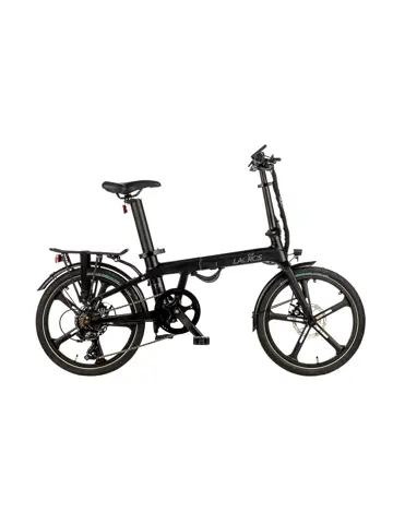 Lacros TX Carbon zwart opvouwbare e-bike