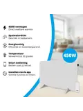 Slimme Infrarood Verwarming 450W - Wit