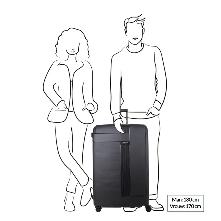 Decent - Transit - Grote koffer 135L