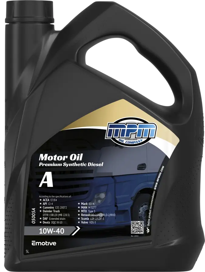 motorolie 10w40 premium synthetic diesel | 5