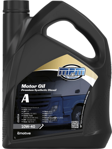 Motorolie 10w40 premium synthetic diesel | 5
