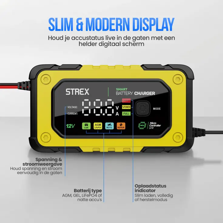 Acculader 12V 7A