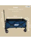 Luvego - Opvouwbare Bolderkar - 100KG