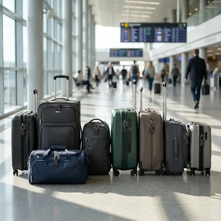 Travelnet TSA Reisslot met Cijfercode Set van 8