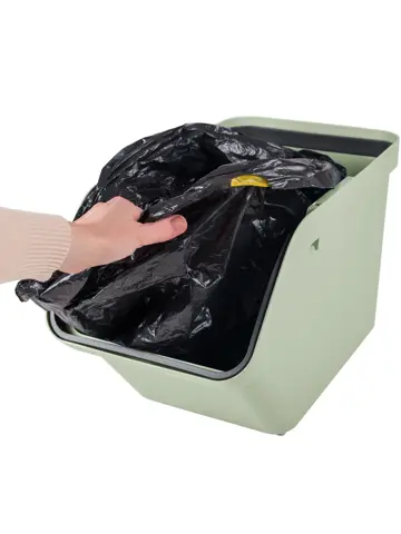 Sigma home - Prullenbak met deksel - 30L