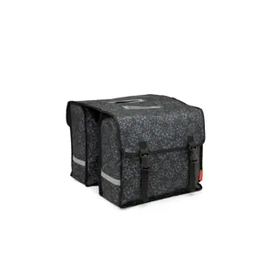 New Looxs Fietstas Dubbel Tara Zwart 25 Liter