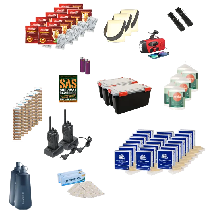 3-persoons Blackout Pack 7 dagen