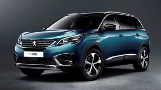 Peugeot 5008 6 persoons auto met bagageruimte