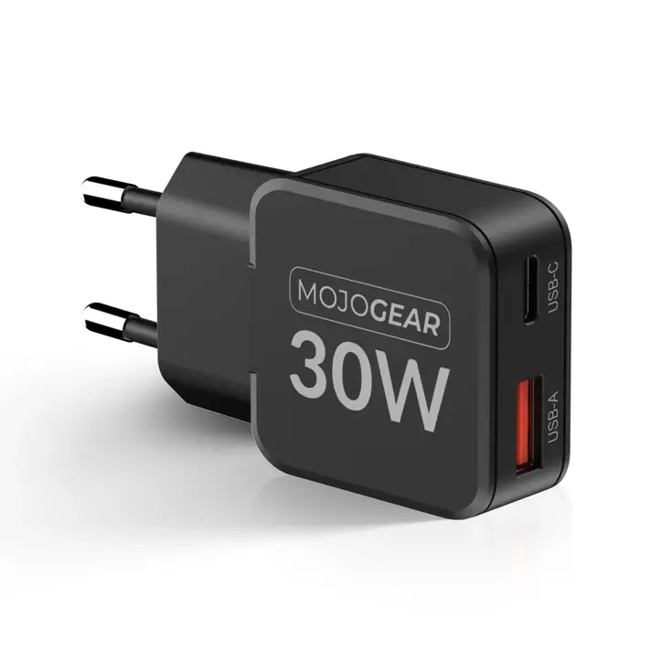 MOJOGEAR CHARGE+ 30W Ultradunne USB-C Oplader