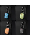 Travelnet TSA Reisslot met Cijfercode Set van 4