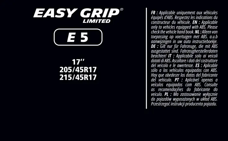 Sneeuwkettingen - Easy Grip - EG-E5