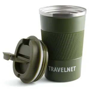 Travelnet thermosbeker voor onderweg - 380 ml
