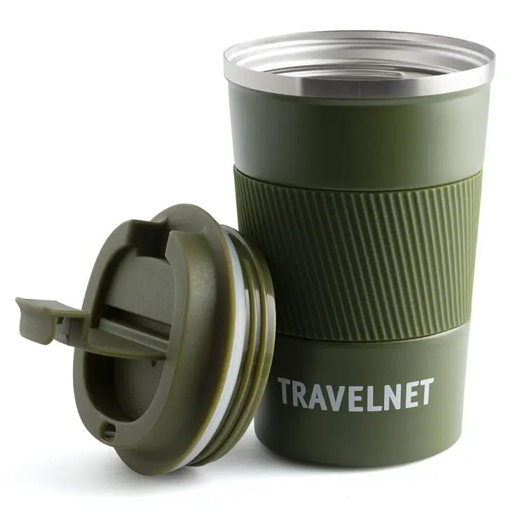 Travelnet thermosbeker voor onderweg - 380 ml