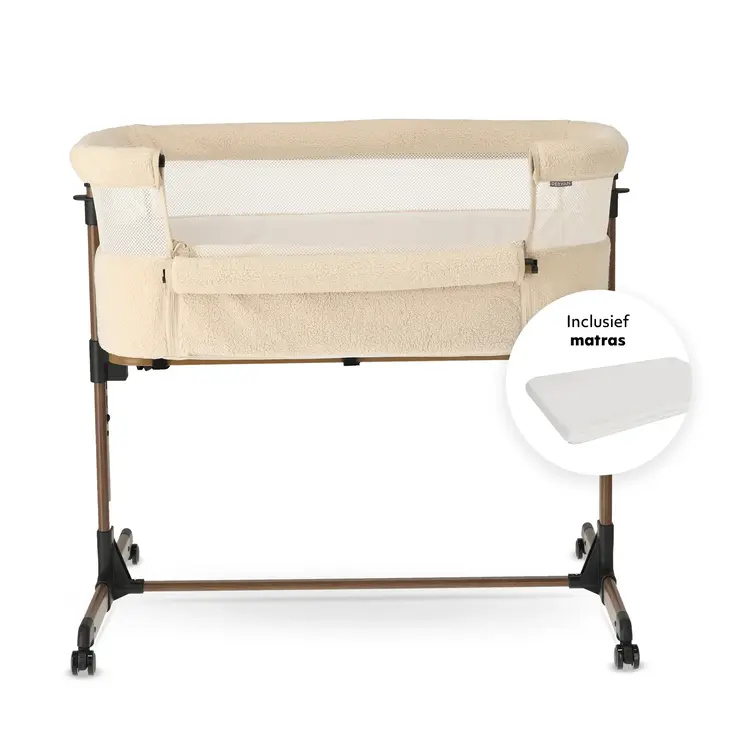 Snoozy Teddy Co Sleeper - Verstelbaar frame