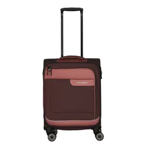Travelite Viia 4 Wheel Trolley S rose |34 L