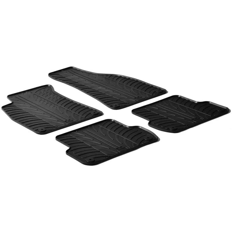 Gledring Audi A4 8E 2001-2008 / Seat Exeo - Rubbermatten - Zwart