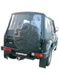 Reservewielhoes zwart 15/16 inch PVC bescherming