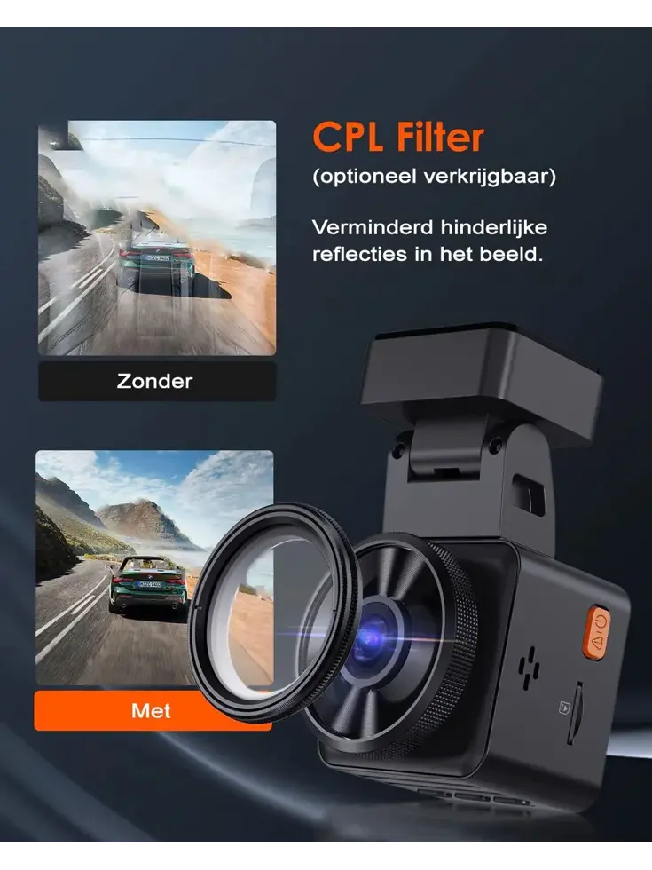 E1 Lite Full HD Wifi GPS dashcam
