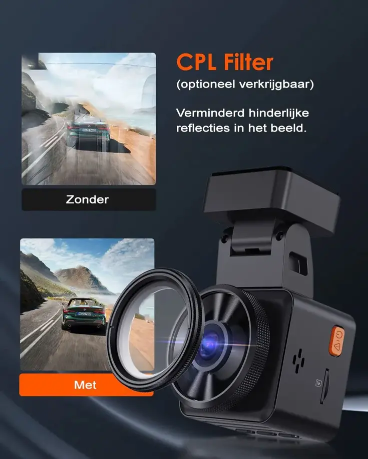 E1 Lite Full HD Wifi GPS dashcam