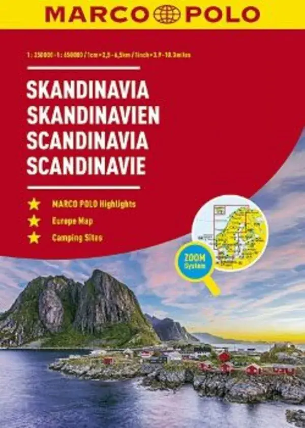 Wegenatlas Scandinavië