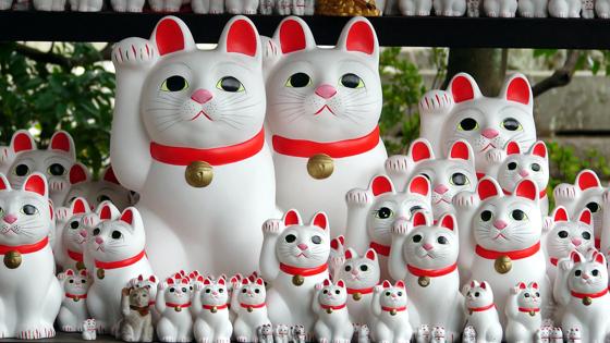 Japan, Tokyo, Gotokuji tempel - GettyImages-116654064