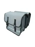 Spatwaterdichte Dubbele Fietstas 36L Reflecterend