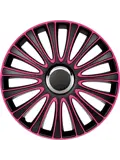 Wieldoppen Roze set van 4 - 15 inch