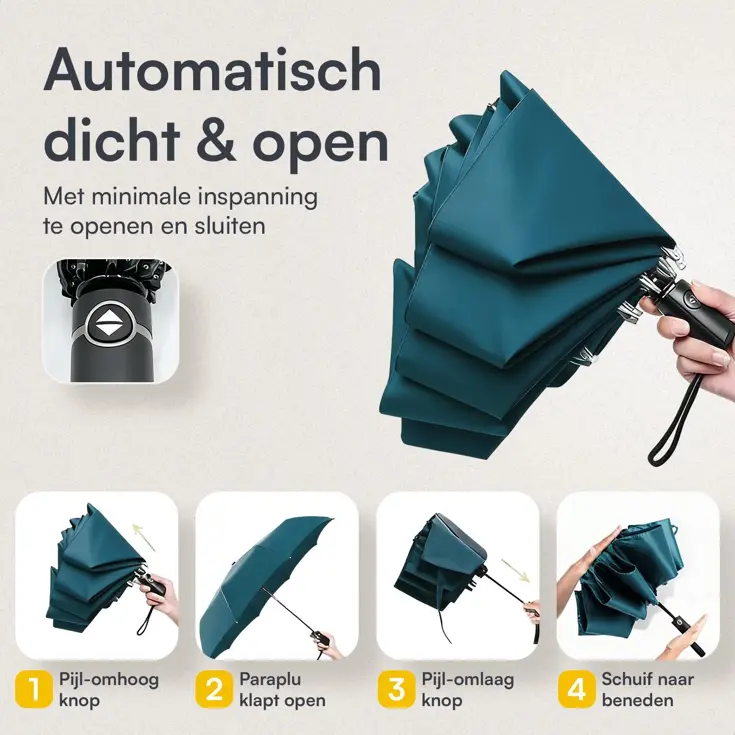 Stormparaplu met Hoes