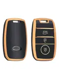 TPU Sleutelhoesje voor Kia goud A3