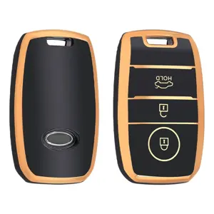 Dutch Shield Sleutelhoesje  Kia goud A3