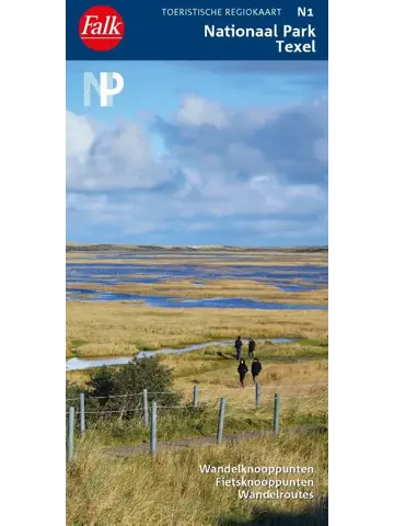 Falk wandel- en fietskaart 01 Texel