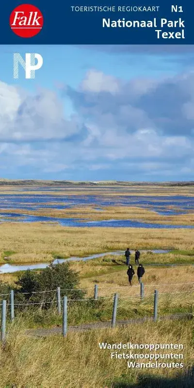 wandel- en fietskaart 01 Texel