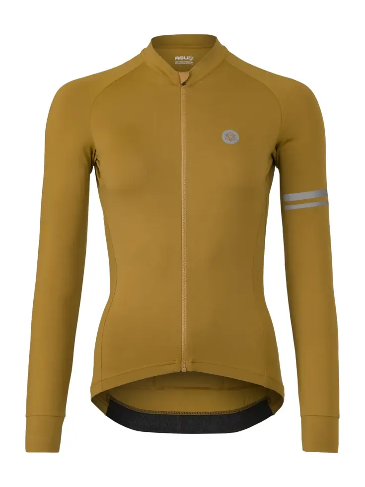 Solid - Fietsshirt lange mouwen dames