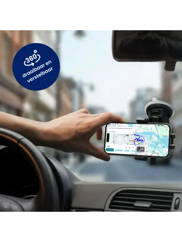 Telefoonhouder Auto voor Raam en Dashboard