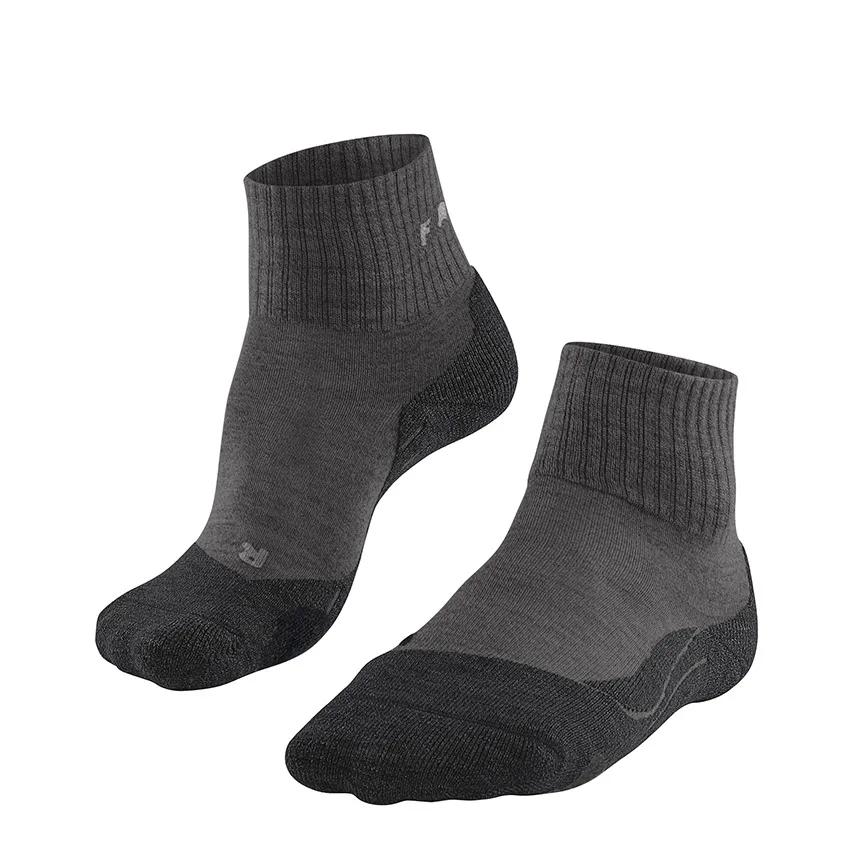 Falke   TK2 Wool Halfhoog  Dames  Grijs