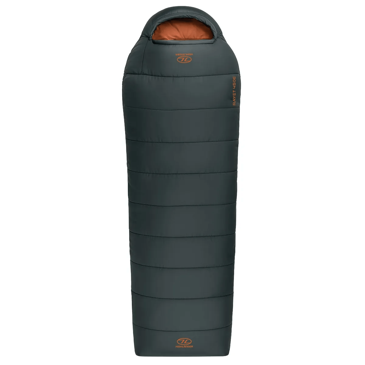 Highlander Outdoor  Highlander mummyslaapzak Rayet Hybrid 450E  Grijs