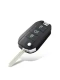 Klapsleutelbehuizing 2 knops voor Citroen/Peugeot